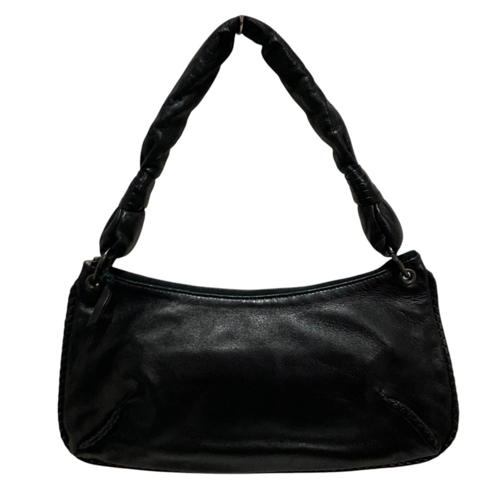 BOTTEGA VENETA Bottega Veneta Leather Mini Handbag Black Women's